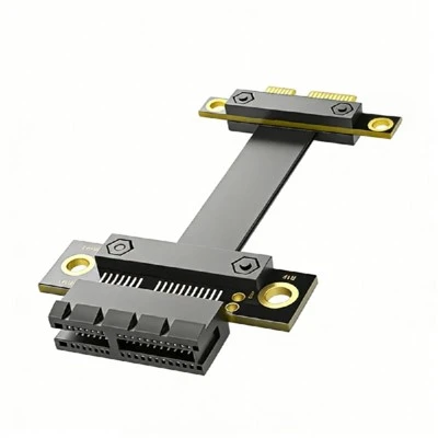Predlžovací kábel PCIE 3.0 1X až 1X 180 stupňov